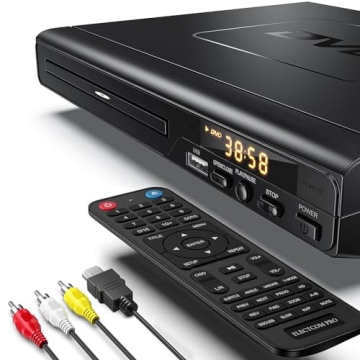 Easy-to-Use All Region DVD Player with HDMI