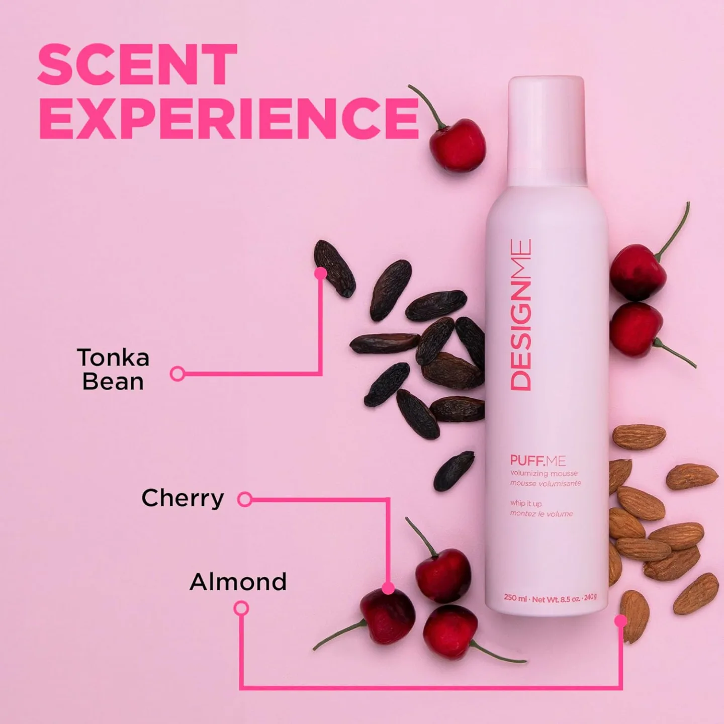 PUFF.ME Volumizing Mousse - Lightweight Hold for Fine Hair