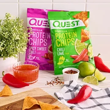 Quest Tortilla Protein Chips Bundle - Chili Lime & Sweet Chili