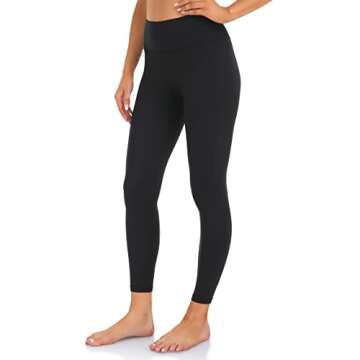 YUNOGA Women's High Waist Leggings for Yoga and Fitness