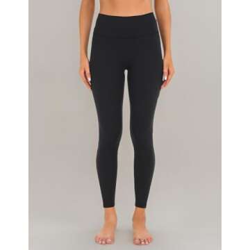 YUNOGA Women's High Waist Leggings for Yoga and Fitness