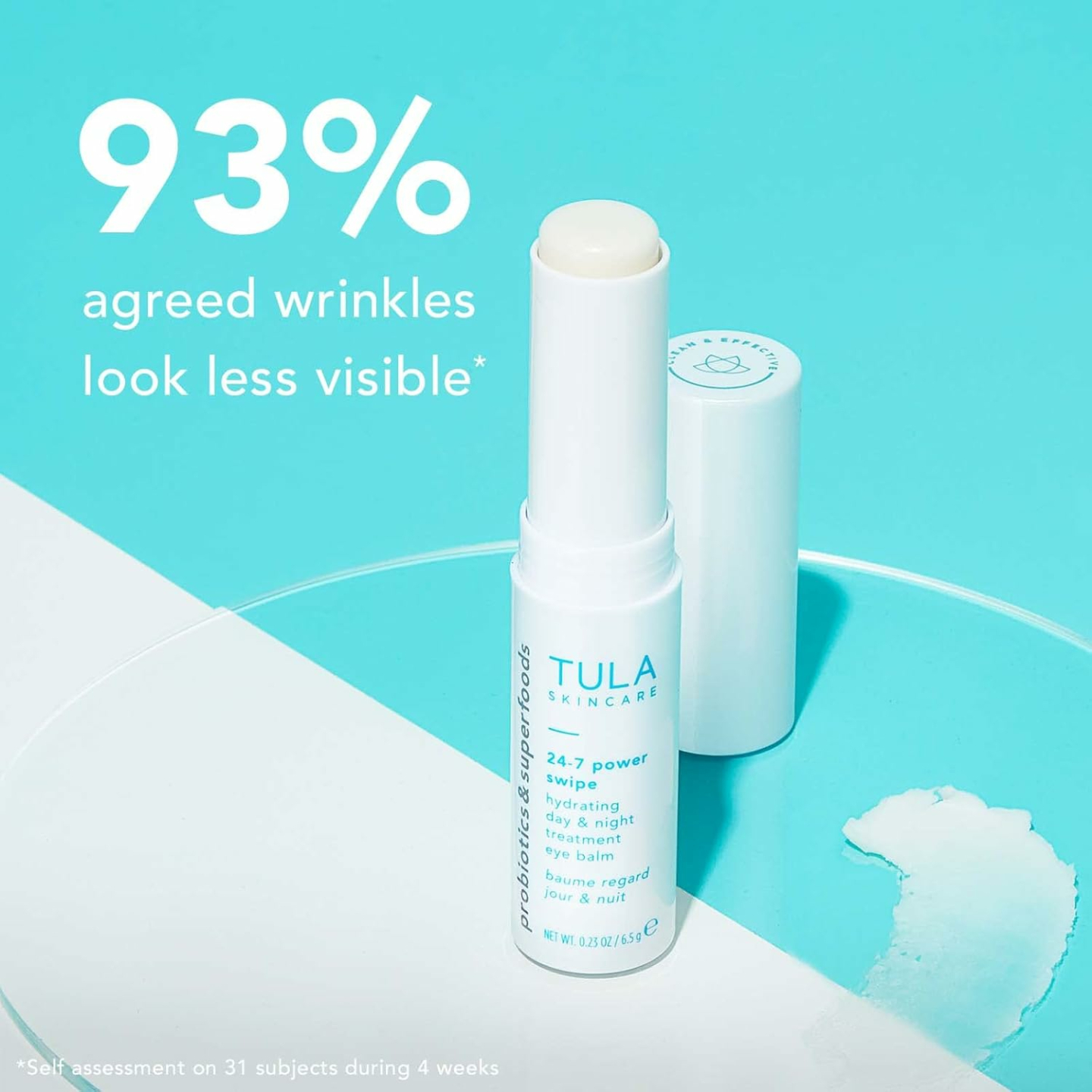 TULA Hydrating Eye Balm for Dark Circles and Brightness