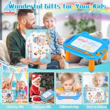 Magnetic Drawing Doodle Board for Toddlers 1-3 years