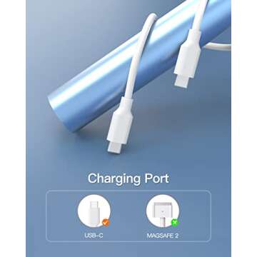 30W Charger Fit for MacBook Air Laptop, iPad Air 4th Generation Tablet with USB C to C Charging Cabl...