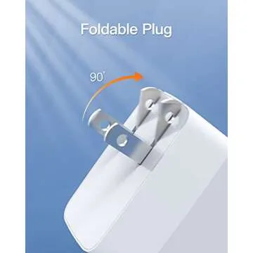 30W Charger Fit for MacBook Air Laptop, iPad Air 4th Generation Tablet with USB C to C Charging Cable