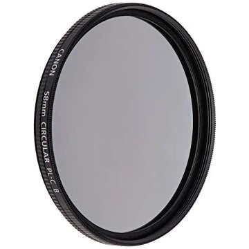 Canon 58mm Circular Filter for Glare Reduction