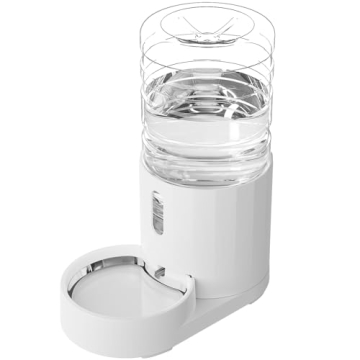 CZPET 4L Pet Water Dispenser Without Electricity Unplugged Automatic Water Bowl Dispenser Gravity Wa...