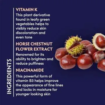 Brightening Eye Cream for Dark Circles and Puffiness