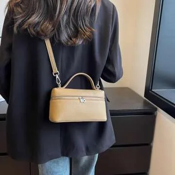 Oagasi Women's Crossbody Handbags Designer Handbags for Women Clutch Purses for Women Purses Crossbody Bags for Women (Grey)