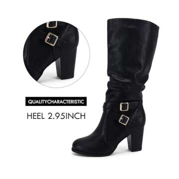 Ermonn Stylish Knee High Boots for Women - Comfort & Design