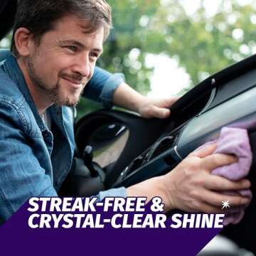 Windex Automotive Car Window Cleaner for Streak-Free Shine
