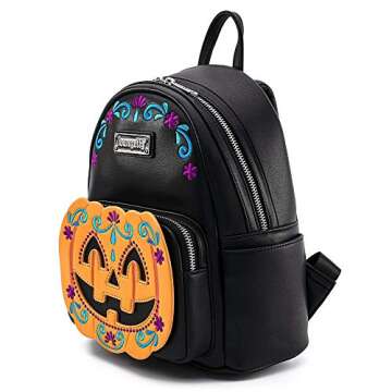 Loungefly Halloween Pumpkin Mini Backpack - Adorable Style