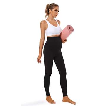 Foucome Maternity Leggings for Ultimate Comfort and Style