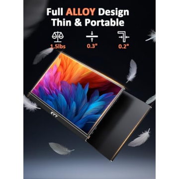 Shop KYY 4K Portable Monitor 15.6" for Ultimate Clarity