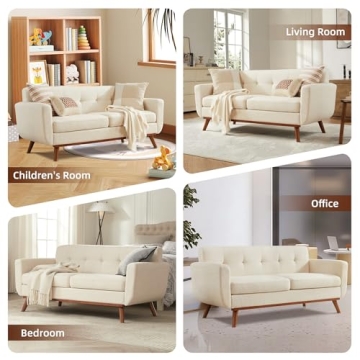 Stylish Kingfun Loveseat - Perfect for Small Spaces