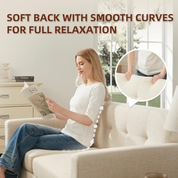 Stylish Kingfun Loveseat - Perfect for Small Spaces