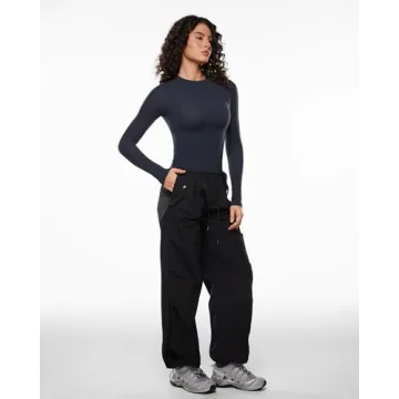 Comfortable Women's Long Sleeve Fitted Casual Top