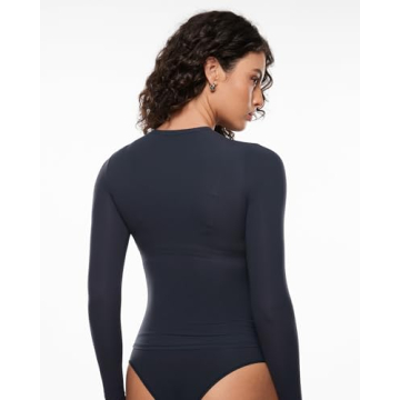 Comfortable Women's Long Sleeve Fitted Casual Top