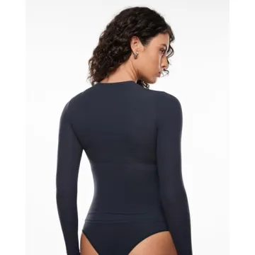 Comfortable Women's Long Sleeve Fitted Casual Top