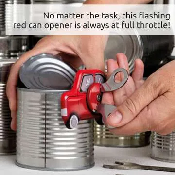 OTOTO Can Do Manual Can Opener - Handheld Can Opener Manual - Easy Grip & Durable Safety Can Opener - Fun Kitchen Gadgets Design, Kitchen Gifts - Small Easy Can Openers - Compact