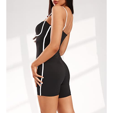 Move With You Women's Yoga Spaghetti Strap Romper