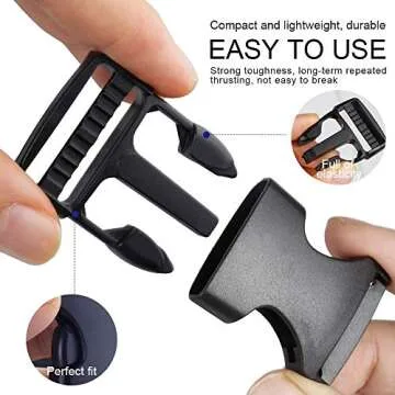 YGDZ Buckles Strap Set for Luggage and Backpack Repairs