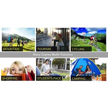 Sumtree 35L Lightweight Foldable Backpack for Travel