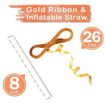 GOER Number 30 Balloons for 30th Birthday Party Decorations,42 Inch Jumbo Foil Helium Balloons for 30th Anniversary (Gold)