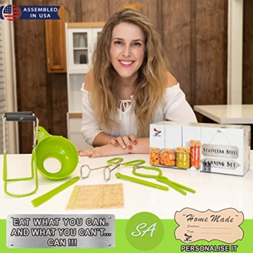 Supa Ant Canning Supplies Set - Starter Kit for Beginners
