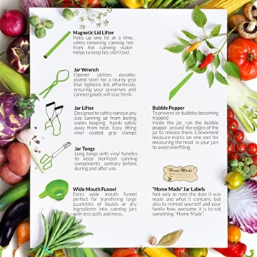 Supa Ant Canning Supplies Set - Starter Kit for Beginners