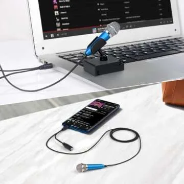 Uniwit Mini Portable Microphone for iPhone & Android