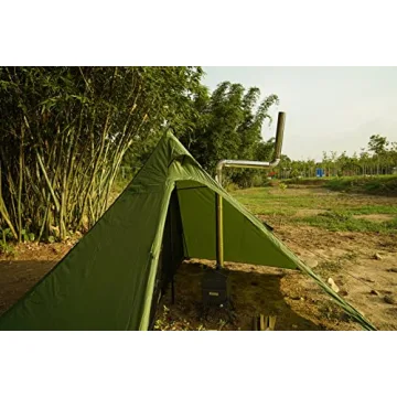 Stainless Steel 90° Stove Pipe Elbows for Home & Camping