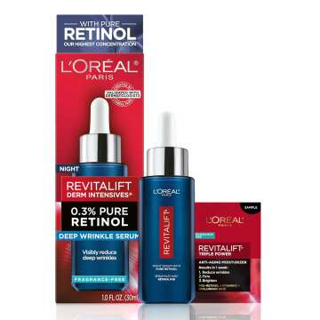 L'Oreal Revitalift Night Serum & Moisturizer Sample