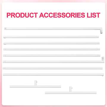 Wedding Arch Backdrop Stand 6.6x6.6 FT Square Wedding Arches for Ceremony White Metal Arch Stand for Wedding Bridal Shower Birthday Party Garden Floral Wedding Arbor Anniversary Event Decor