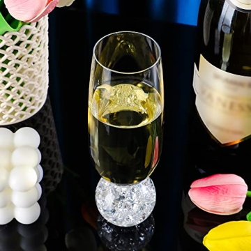 Hanjue Lead-free Champagne Glasses Set of 4
