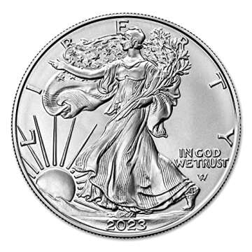 2023 American Silver Eagle Coin - 1 oz Brilliant Uncirculated