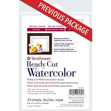 Strathmore 500 Series Ready Cut Watercolor Paper 5x7