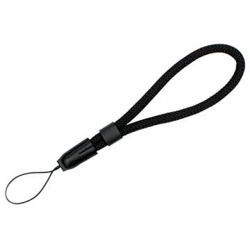 VKO Soft Wrist Strap - Rope Hand Strap for Point-and-Shoot, Mirrorless, Small Cameras - Black