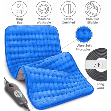 GENIANI XL Electric Heating Pad for Pain Relief
