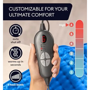 GENIANI XL Electric Heating Pad for Pain Relief