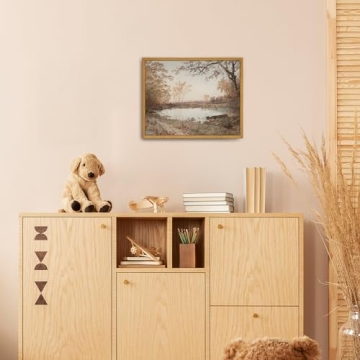 Roslynity Vintage Canvas Wall Art for Home Decor