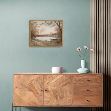 Roslynity Vintage Canvas Wall Art for Home Decor