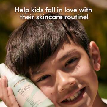 Evereden Kids Multi-Vitamin Body Lotion (6.8 fl.oz., Fresh Pomelo): Gentle & Non-Toxic Moisturizing Kids Lotion | Nourishing & Protective Lotion for Kids