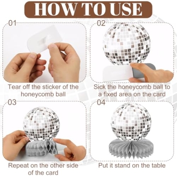7 Stylish 3D Disco Ball Centerpieces for Any Party