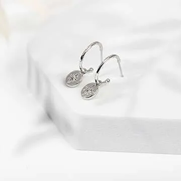 PAVOI Trendy Gold Plated Mini Hoop Earrings for Women