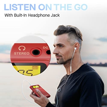 Vondior Portable NOAA Weather Radio with Best Reception