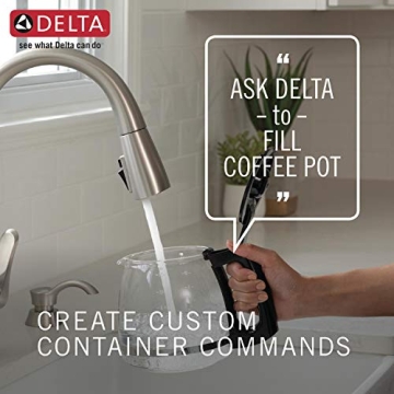 Delta VoiceIQ Touchless Kitchen Faucet with Pull Down Sprayer