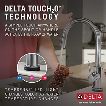 Delta VoiceIQ Touchless Kitchen Faucet with Pull Down Sprayer