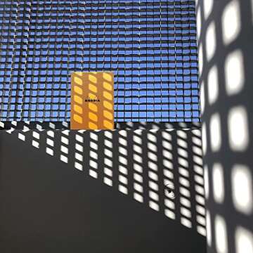 Rhodia Notepad, No18 A4, Plain - Orange, 8 1/4" x 11 3/4" (18000C)