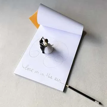 Rhodia Notepad, No18 A4, Plain - Orange, 8 1/4" x 11 3/4" (18000C)